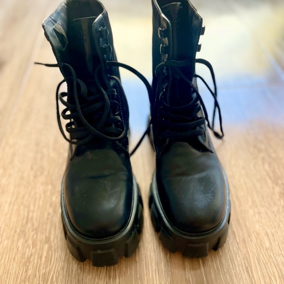 Monolith leather and Re-Nylon boots with pouch - Picture 4 of 8